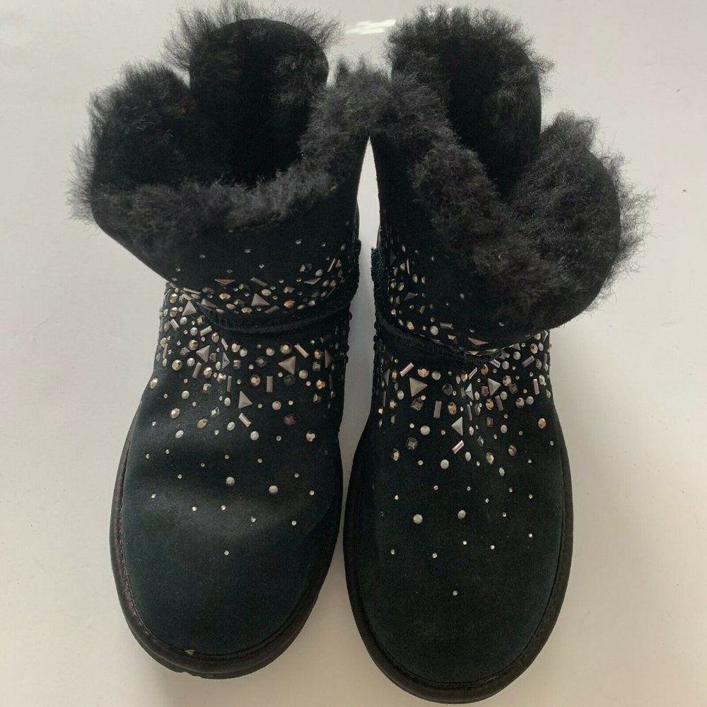 NWD! UGG Galaxy Bling Shearling Lined Mini Boots